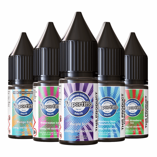 Mystery Flavour Nic Salt Box - Premium E-liquid from Vaportitto - Just £11.99! Shop now at Vaportitto